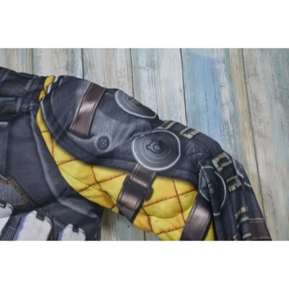 Apex Legends Kids Mirage Elliott Witt Muscle Halloween Costume 10-12 Large
